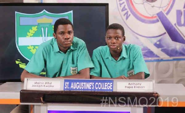 NSMQ2021: Augusco Thumps Aquinas, Anlo SHS to Qualify For Quarterfinals