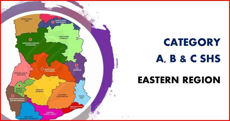 Eastern region category A, B and C schools