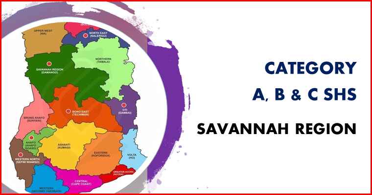 Savanna Region Category A, B and C SHS